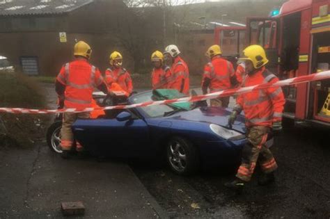 Tributes To Passenger Killed In Porsche Crash In Oldham Manchester