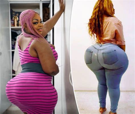 Meet The African Kim Kardashian Who Has A 60 Inch Butt Without The Help