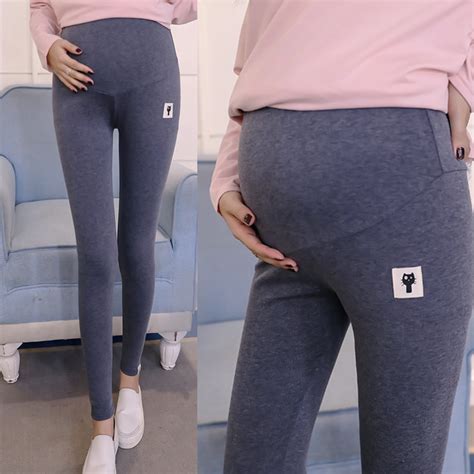 Maternity Legging Elastic Cotton Pregnancy Long Pants Mummy High Waist