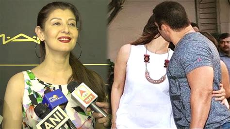 salman khan s ex girlfriend sangeeta bijlani on salman kissing her in public youtube