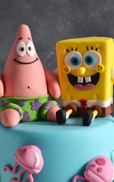 Spongebob Cake Bespoke Celebration Cakes For All Occasions