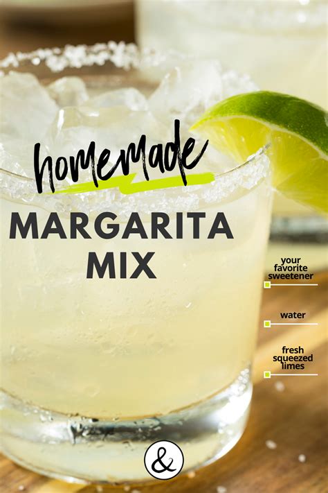 Homemade Margarita Mix Homemade Margarita Mix Homemade Margaritas
