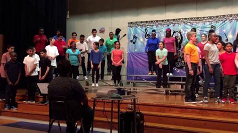Bleyl Middle School 6th Grade Choir Surfin Usa Youtube