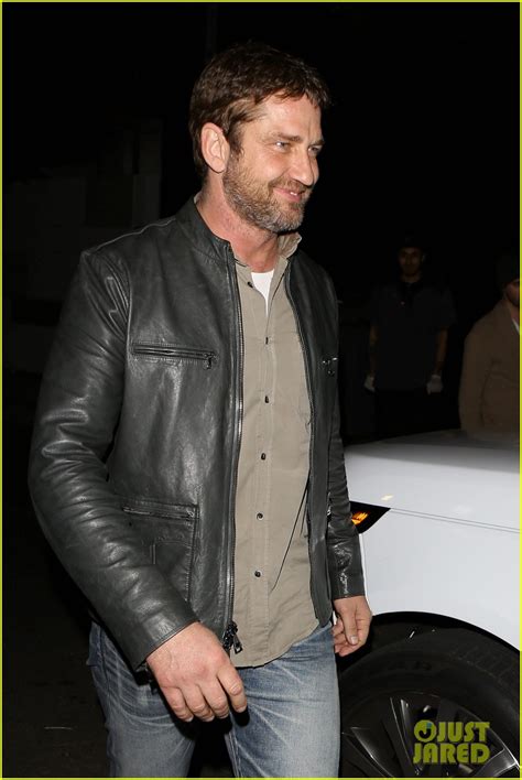 Photo Gerard Butler Enjoys A Night Out Photo Just Jared