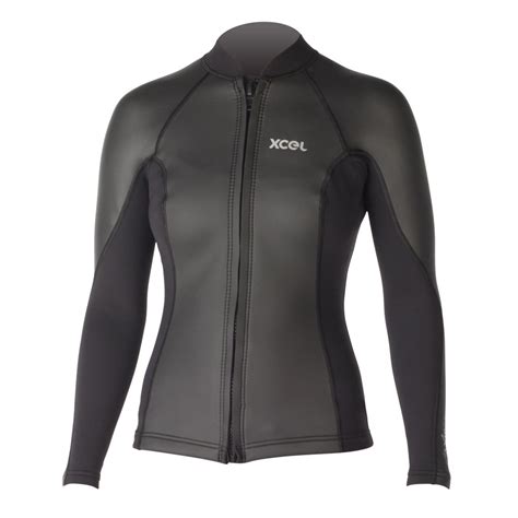 Xcel Axis Smoothskin Front Zip 21 Wetsuit Top Womens Evo Outlet
