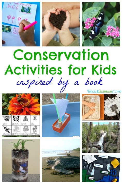 Conservation Activities For Kids Inspired By A Book Great For Earth