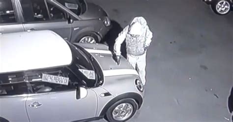 Vandal Caught On Cctv Keying Top Of The Range Bmws And Porsches Causing K Damage Mirror