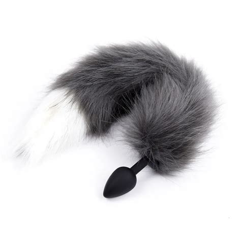 Silicone Anal Plug Faux Fox Tail Butt Plug Women Sex Toys For Adult Men Couples Bondage Tail