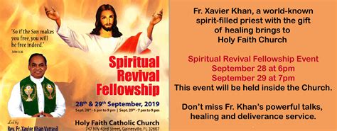 Spiritual Revival Fellowship Holy Faith Catholic Church