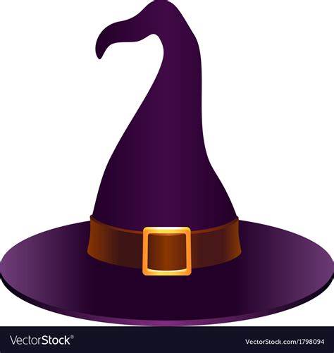 Witch Hat Royalty Free Vector Image Vectorstock