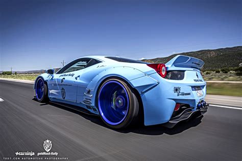 Maybe you would like to learn more about one of these? Gold Rush Rally Liberty Walk Ferrari 458 w/ Armytrix Titanium Exhaust and Forgiato ...