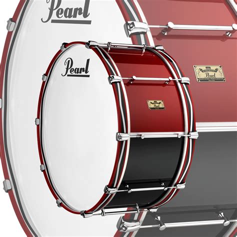 Pearl Viscount 26x12 Military Marching Bass Drum