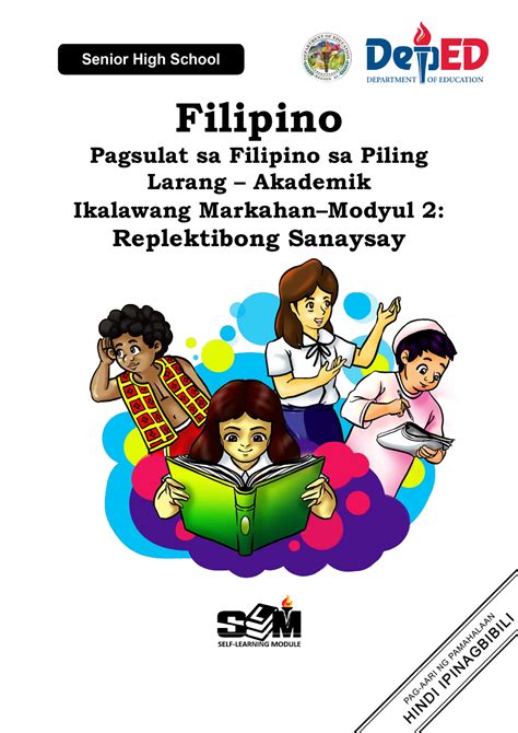 Shs Fil Piling Larang Akademik Q Mod Replektibong Sanaysay Filipino