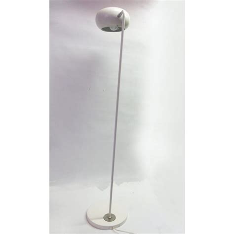 Select patio furniture by christopher knight*. Mid-Century Tall White Heyco Floor Lamp | Chairish