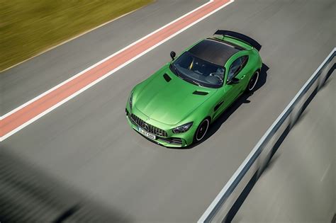 Mercedes Amg Gt R Beast Of The Green Hell Drifts On The Wet Ring Track Autoevolution