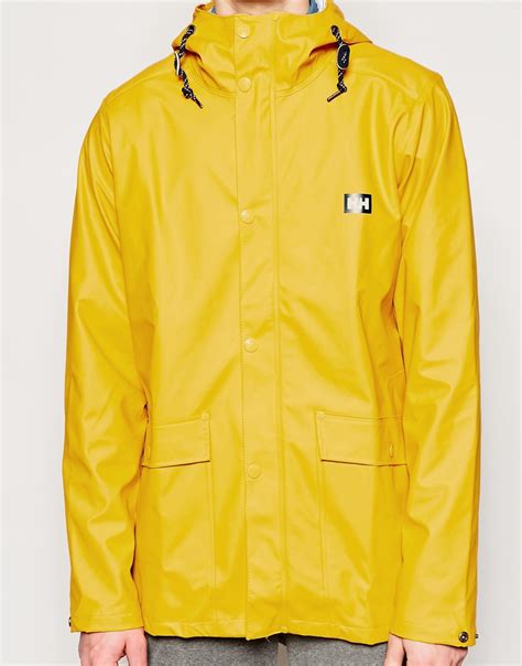 Lyst Helly Hansen Lerwick Rain Jacket In Yellow For Men