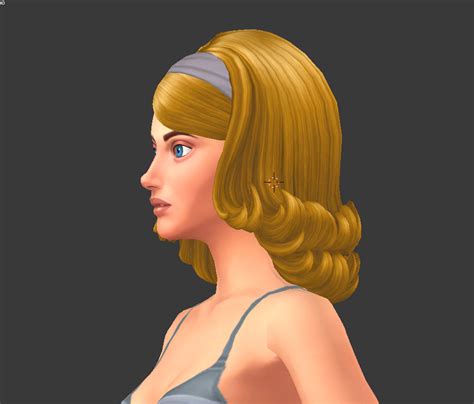 60s Hairstyle For Woman By Kiarazurk From Patreon Kemono