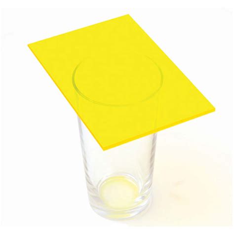 Fluorescent Cast Acrylic 3mm Sheet Neon Yellow 600 X 400mm Fluorescent Yellow Acrylic Sheets