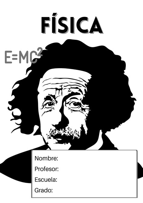 Portada De Física Einstein Todoportadas