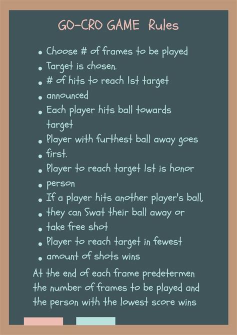 Rules Of The Game Calebrosstanley