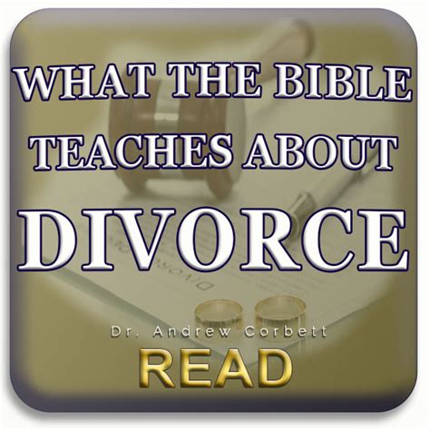 What The Bible Teaches About Divorce Biblical Thinking With Dr Andrew