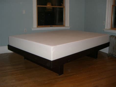 Custom Walnut Floating Platform Bed By Landberg Designs