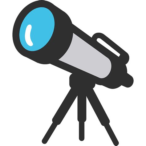 Telescope Emoji Clipart Free Download Transparent Png Creazilla