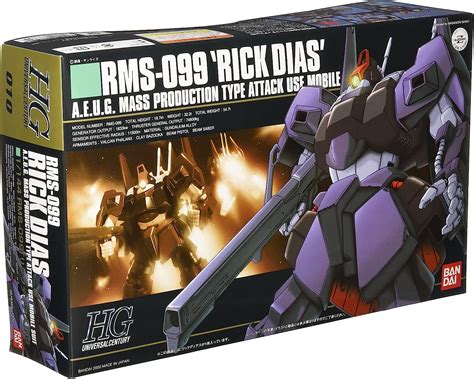 Bandai Gundam Hguc 010 Rick Dias Scale 1144 Amazonde Spielzeug