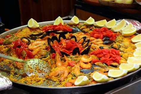 Spain Typical Dishes Paella Travel Inspires