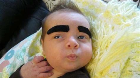 Babies Are Funnier With Eyebrows Baby Eyebrows How To Draw Eyebrows