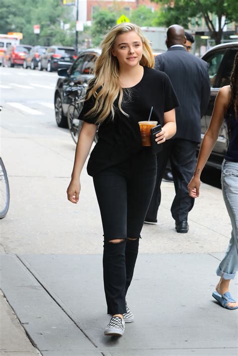 Chloe Moretz Out For Iced Drink In New York 06 05 2017 Hawtcelebs