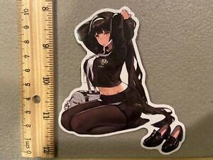 New Sexy Anime Girl Emo Goth Ass Pinup Manga Boobs Vinyl Decal Sticker Car Truck EBay