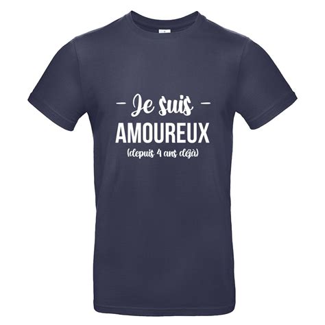 T Shirt Pour Homme Personnalisé Avec Design Je Suis Et Votre Texte Cadeaumalin