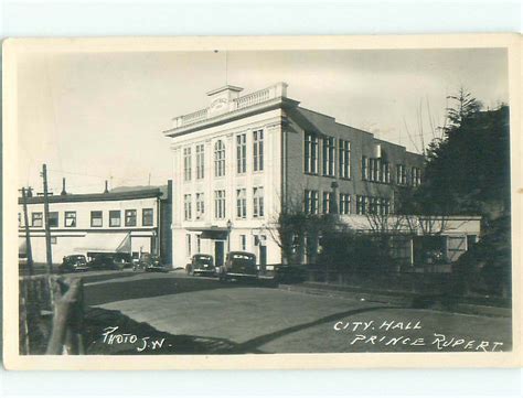 Old Rppc Nice View Prince Rupert British Columbia Bc W0992 Canada