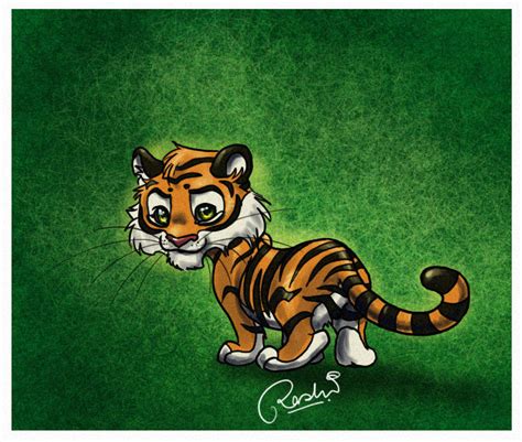 Tiger Doodle By Fuzzypinkmonster On Deviantart