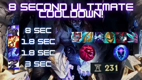 8 Second Ultimate Cooldown 230 Ability Haste Sylas Build On The Pbe