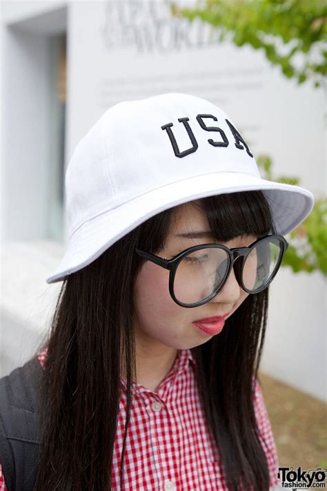 harajuku girls w round glasses resale fashion platform sneakers and sandals