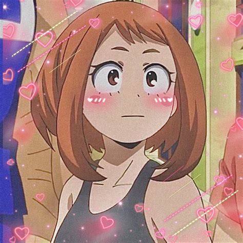 Collection by dd • last updated 4 days ago. Uraraka mha pfp photo aesthetic anime in 2020 | Anime ...