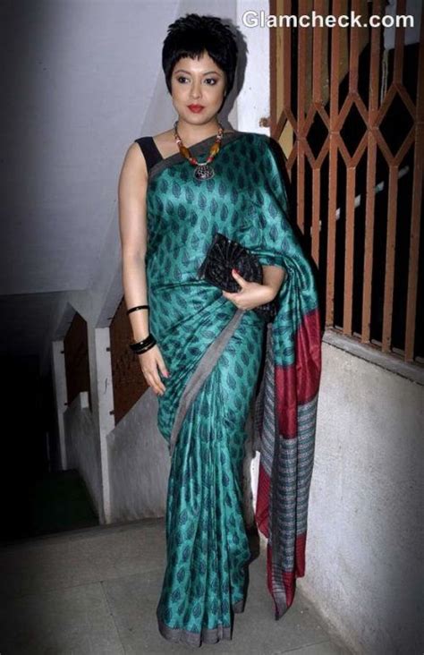 Short Hairstyle In Saree Hairstyle Ideas
