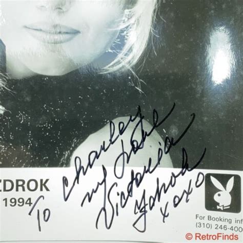 Victoria Zdrok Playboy Penthouse Model Hand Signed Autograph X Photo Ebay