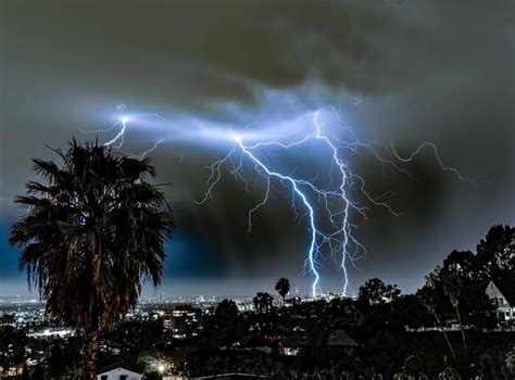 La Had A Striking Thunderstorm And Here Are The Breathtaking Pictures