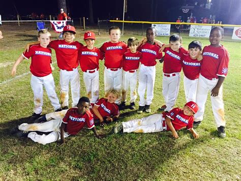 Hartsville National Dixie Youth Baseball Our Farm League All Stars