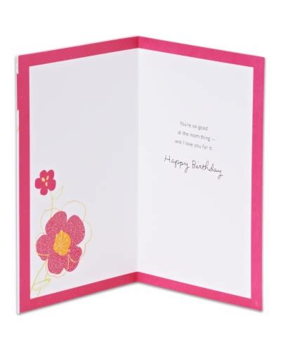 American Greetings Birthday Card For Mom Floral Youre Amazing 1 Ct Smiths Food And Drug