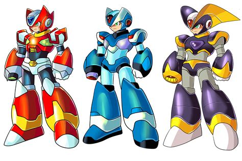 Megaman X Armors By Rapharanker On Deviantart