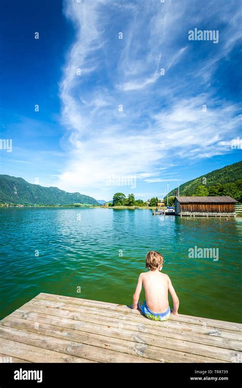 Austria Lake Swimming Hi Res Stock Photography And Images Alamy