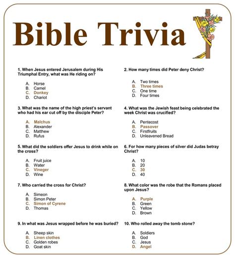 Christian Christmas Trivia Questions And Answers Bible Trivia Quiz