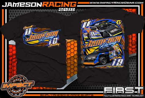 Our skilled artist have designed many graphics templates for your car to start out with. Racing Shirt Designs | Impact RaceGear | 877-743-8337