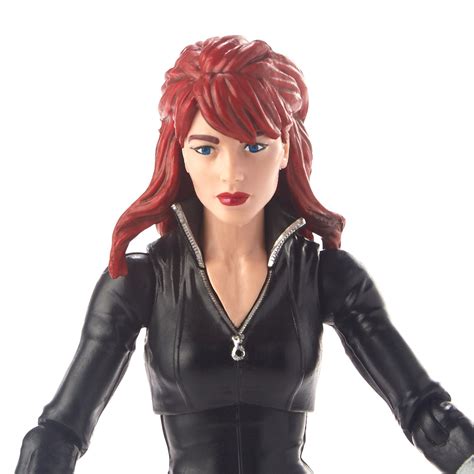 Marvel Legends Series 6 Inch Black Widow Figure With Motorcycle