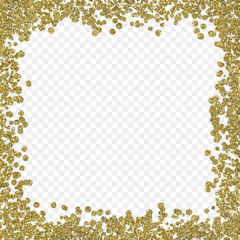 Free Wedding Invitation Gold Glitter Clip Art Gold Color Border