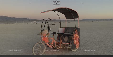 Custom Pedicab From Vip Custom Cycles Pedicab Manufacturer